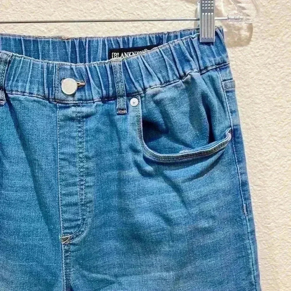 BlankNYC Jean Joggers Pants Blue - Picture 4 of 7